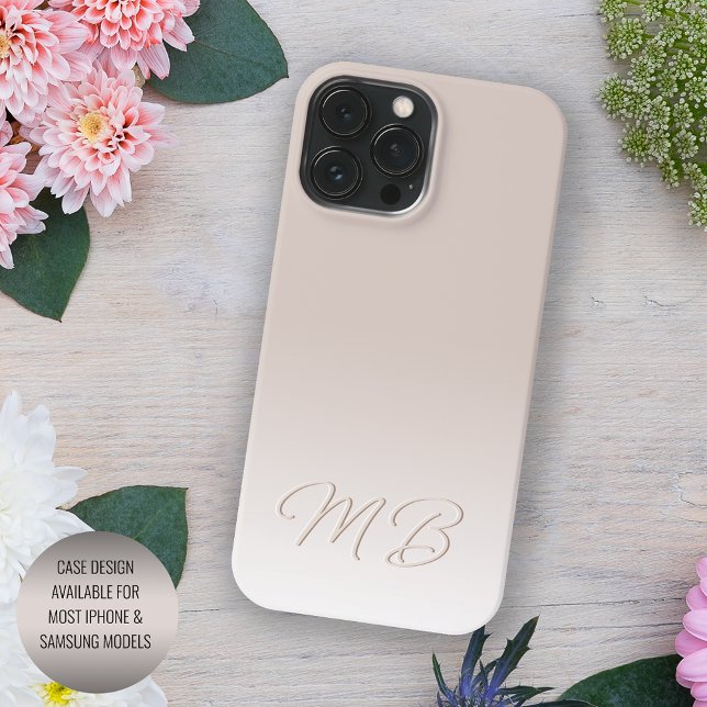 Benutzerdefiniertes elegantes, hellneutrales Beige iPhone 16 Pro Max Hülle (Von Creator hochgeladen)