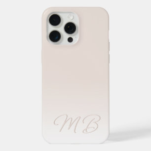 Benutzerdefiniertes Elegantes Licht Neutrales Elfe iPhone 15 Pro Max Hülle