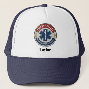 Benutzerdefiniertes EMT-Logo mit Personalisiertem Truckerkappe