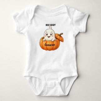 Benutzerdefiniertes erstes Halloween-Shirt für Bab Baby Strampler