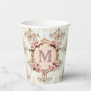 Benutzerdefiniertes erstes Rokoko-Coquette-Regency Pappbecher