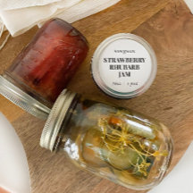 Benutzerdefiniertes Etikett für selbstgemachtes Es