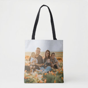 Benutzerdefiniertes familiäres Foto mit individuel Tasche