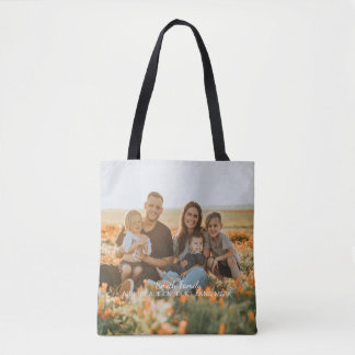 Benutzerdefiniertes familiäres Foto mit individuel Tasche