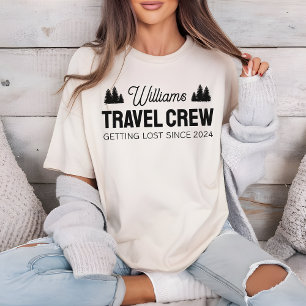 Benutzerdefiniertes Familien-Reise-Crew-Shirt für T-Shirt