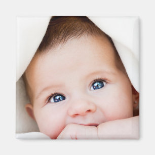 Benutzerdefiniertes Familienbaby-Foto für den Kühl Magnet