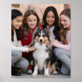Benutzerdefiniertes Familienfoto-Poster-Wanddekor- Poster