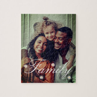 Benutzerdefiniertes Familienfoto-Puzzle, Personali