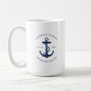 Benutzerdefiniertes Familienkreuzfahrtschiff Nauti Kaffeetasse