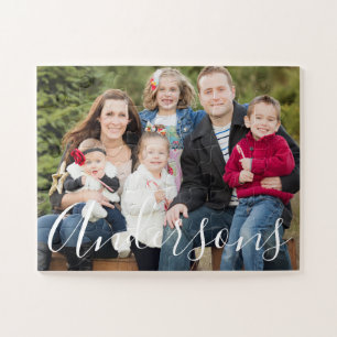 Benutzerdefiniertes Familiennamensfoto