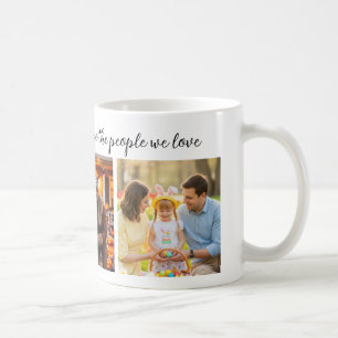 Benutzerdefiniertes Familienporträt mit personalis Kaffeetasse