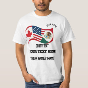 Benutzerdefiniertes Familiensoccer-Turnier-Shirt - T-Shirt