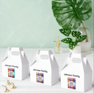 Benutzerdefiniertes Familientreffen-Geschenk Geschenkschachtel