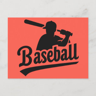 Benutzerdefiniertes FarbBaseball Postkarte