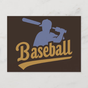 Benutzerdefiniertes FarbBaseball Postkarte