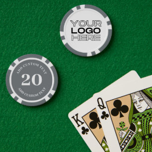 Benutzerdefiniertes Firmenlogo 20-Wert-Spiel Pokerchips