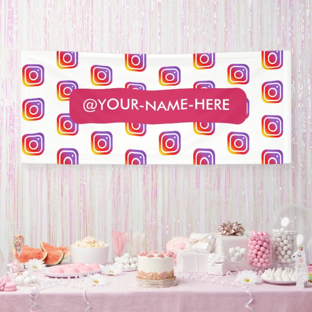 benutzerdefiniertes Firmenlogo Banner (Party)