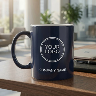 Benutzerdefiniertes Firmenlogo Büro-Branding Kaffeetasse
