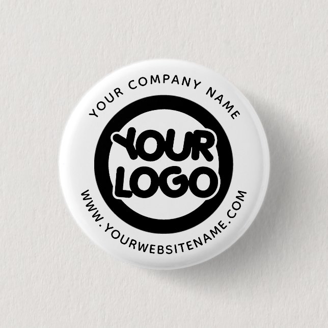 Benutzerdefiniertes Firmenlogo Button (Vorderseite)