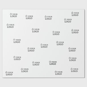 Benutzerdefiniertes Firmenlogo  Geschenkpapier