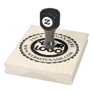 Benutzerdefiniertes Firmenlogo groß Gummistempel