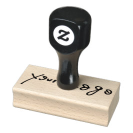 Benutzerdefiniertes Firmenlogo Gummistempel