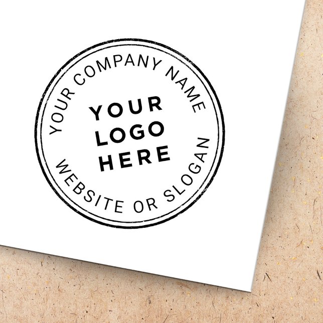 Benutzerdefiniertes Firmenlogo Gummistempel (Von Creator hochgeladen)