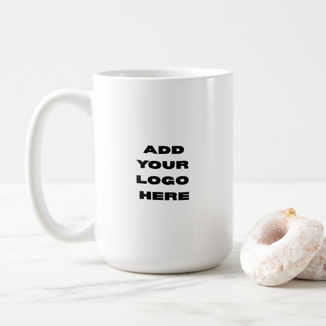 Benutzerdefiniertes Firmenlogo Kaffeetasse (Mit Donut)