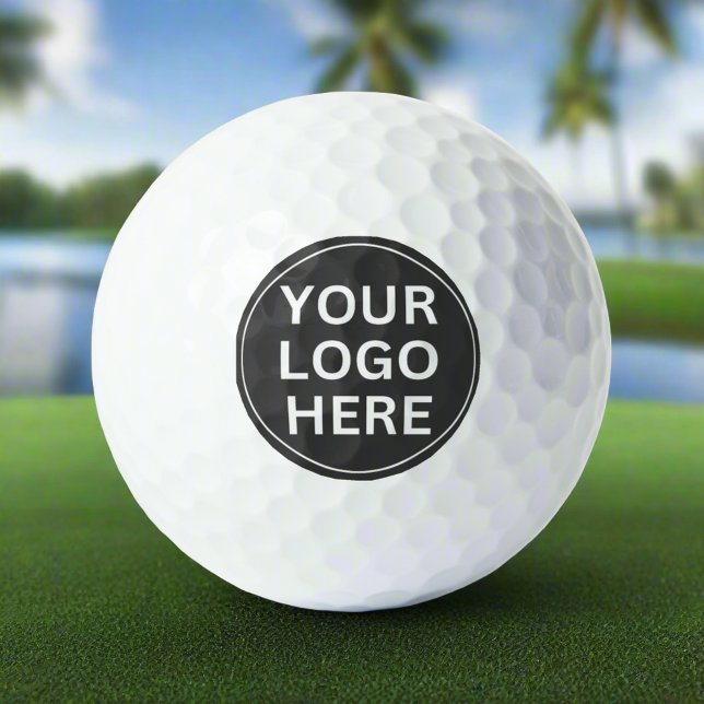Benutzerdefiniertes Firmenlogo l Gray-Branding Golfball (Von Creator hochgeladen)
