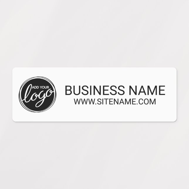 Benutzerdefiniertes Firmenlogo mit benutzerdefinie Etiketten (Design 1)