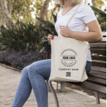 Benutzerdefiniertes Firmenlogo mit QR-Code - Große Jumbo Stoffbeutel<br><div class="desc">Firmenlogo Unternehmen berufliche Corporate Tote Tasche Business Tasche Logo Tote Tasche moderne minimalistisch saubere,  einfache Werbe-Marketing Werbe-Tasche</div>