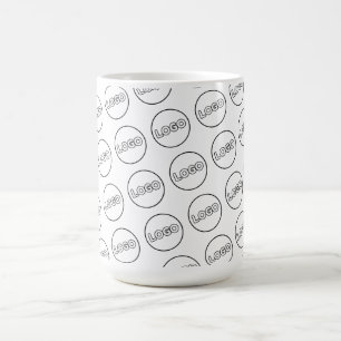 Benutzerdefiniertes Firmenlogo Moderne Markenkaffe Kaffeetasse