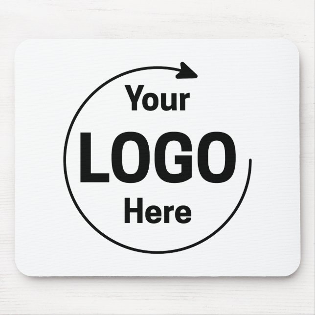 Benutzerdefiniertes Firmenlogo Mousepad (Vorne)