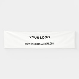 Benutzerdefiniertes Firmenlogo | Name und Slogan Banner