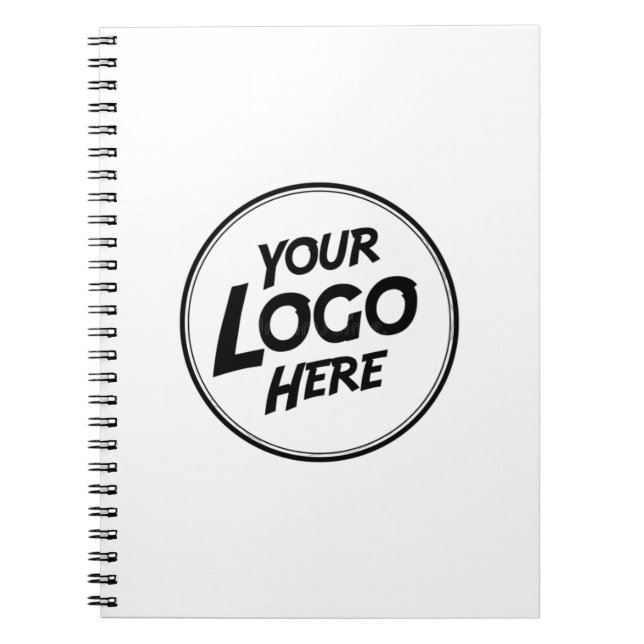 Benutzerdefiniertes Firmenlogo Notizblock (Vorderseite)
