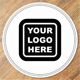 Benutzerdefiniertes Firmenlogo Runder Pappuntersetzer