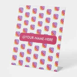benutzerdefiniertes Firmenlogo Sockelschild