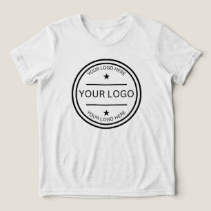 Benutzerdefiniertes Firmenlogo Teamlogo Geschenk f Tri-Blend Shirt