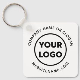 Benutzerdefiniertes Firmenlogo und Text-Corporate- Schlüsselanhänger