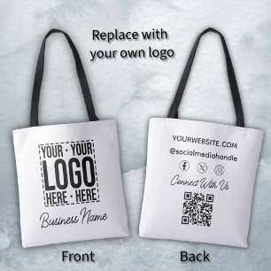 Benutzerdefiniertes Firmenlogo Unternehmen Modern Tasche