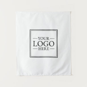 Benutzerdefiniertes Firmenlogo Wandteppich