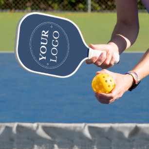 Benutzerdefiniertes Firmenlogo Werbe- Branded Blau Pickleball Schläger
