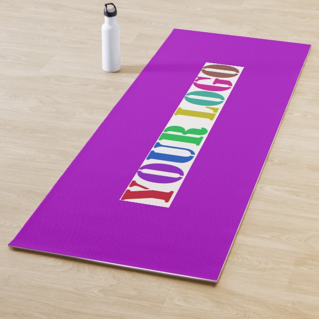 Benutzerdefiniertes Firmenlogo Yoga-Matte mit Mark Yogamatte (Beispiel)