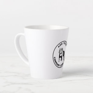 Benutzerdefiniertes Firmensignet Moderne Marketing Milchtasse