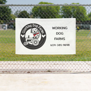 benutzerdefiniertes Firmensignet-Monogramm-Banner Banner