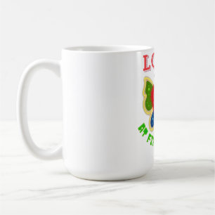 Benutzerdefiniertes Flauschiges Herz Schmetterling Kaffeetasse
