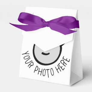 Benutzerdefiniertes Foto 10 x TENT FAVOR BOX Leere Geschenkschachtel