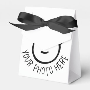 Benutzerdefiniertes Foto 10 x TENT FAVOR BOX Leere Geschenkschachtel