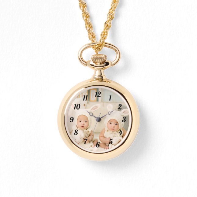Benutzerdefiniertes Foto Armbanduhr (Vorderseite)