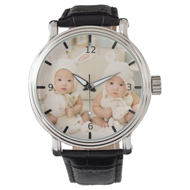 Benutzerdefiniertes Foto Armbanduhr (Vorderseite)